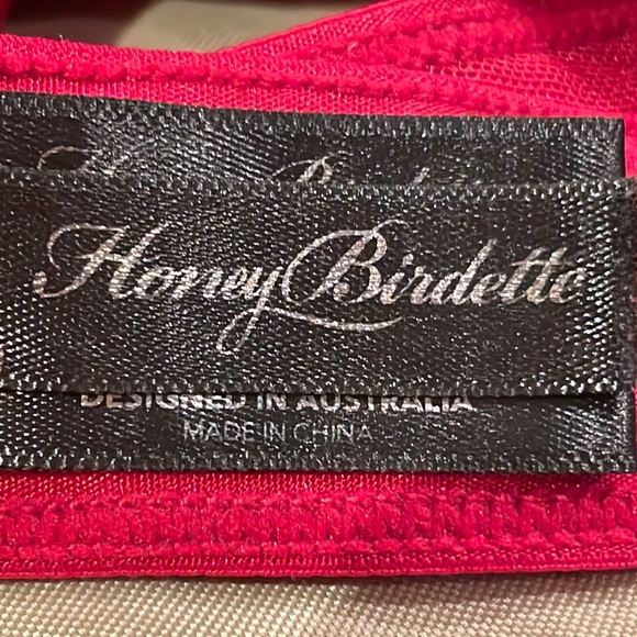 ♥️BNWOT HB™ ☆Samantha☆ 32B w/ Matching Choker Harness 3-in-1 Looks 2-Piece SET♥️ - Picture 10 of 13